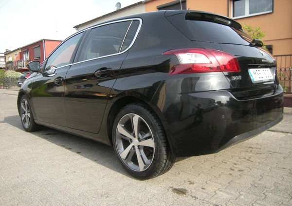 Peugeot 308 cena 31500 przebieg: 113000, rok produkcji 2015 z Zawadzkie małe 466